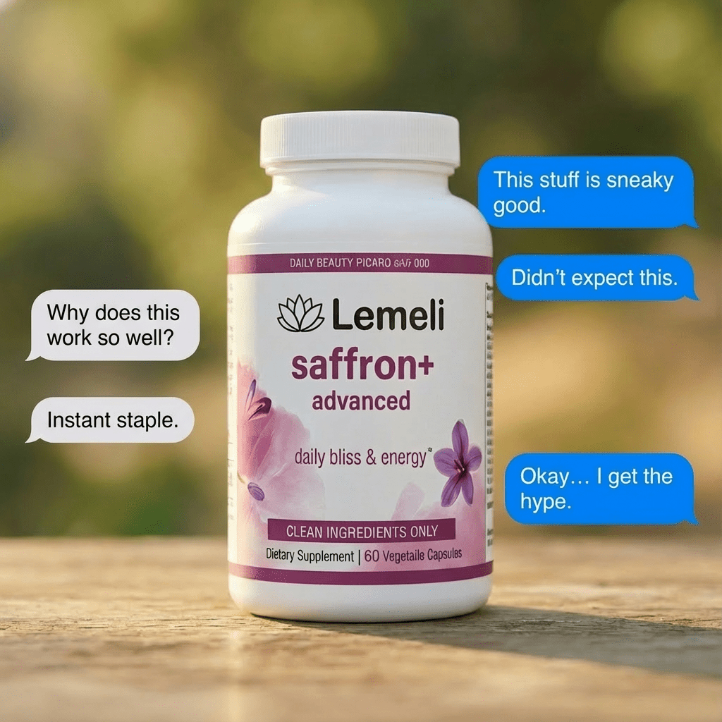 Saffron+ - Natural Mood Booster - Lemeli