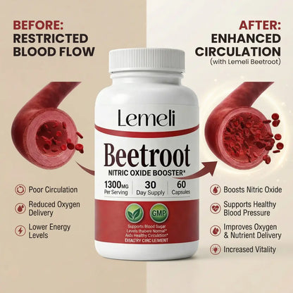 Beetroot 1300mg - Nitric Oxide Booster