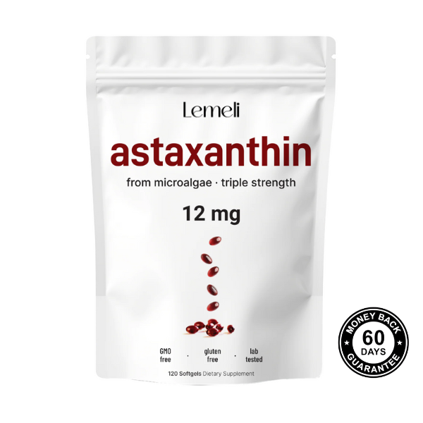 Lemeli Astaxanthin 12mg Softgels