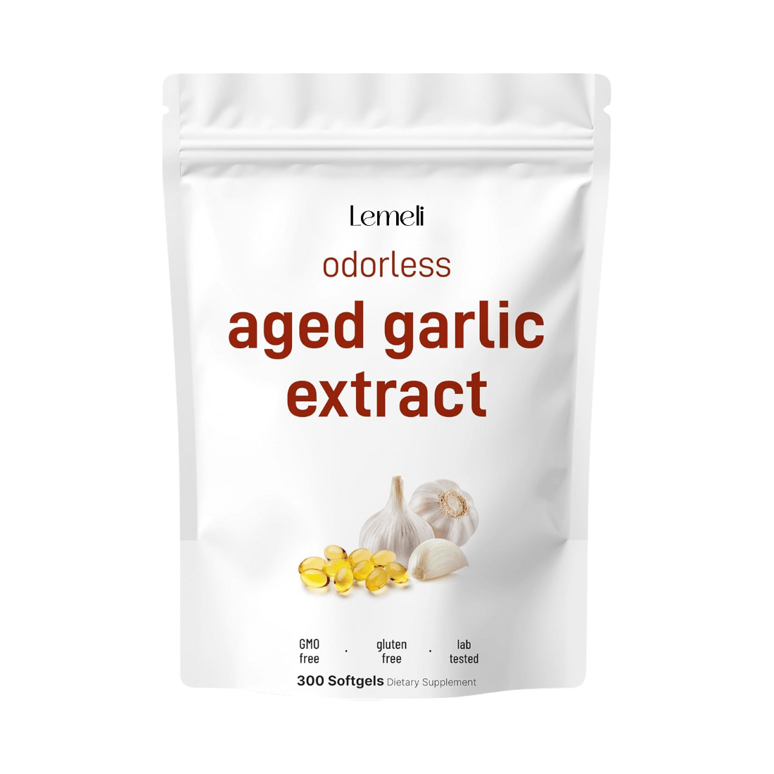 Aged Garlic Extract - 7500mg - Lemeli