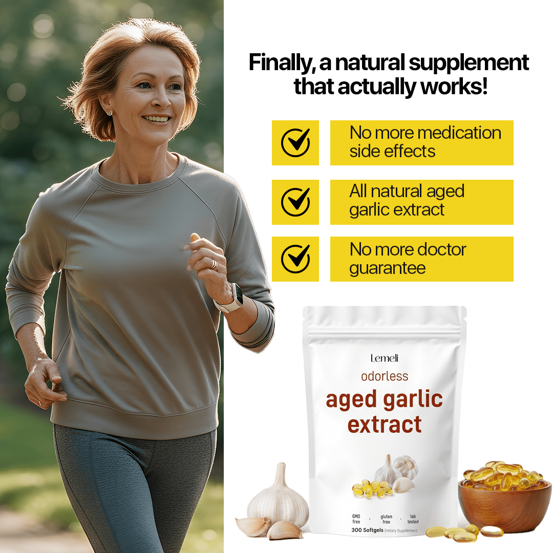 Aged Garlic Extract - 7500mg Odorless - Lemeli