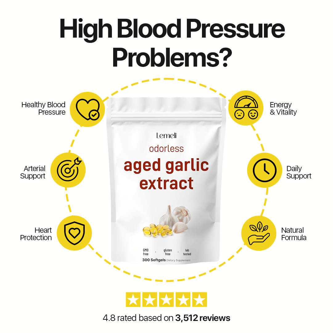Aged Garlic Extract - 7500mg Odorless - Lemeli