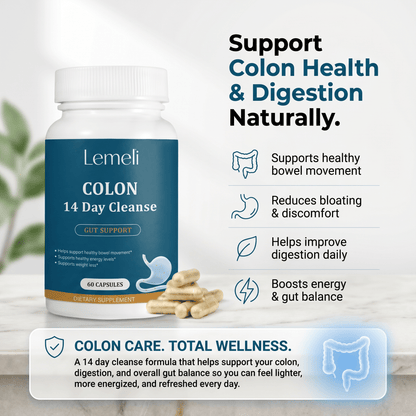 Colon 14 Day Cleanse – Digestive Control System - Lemeli