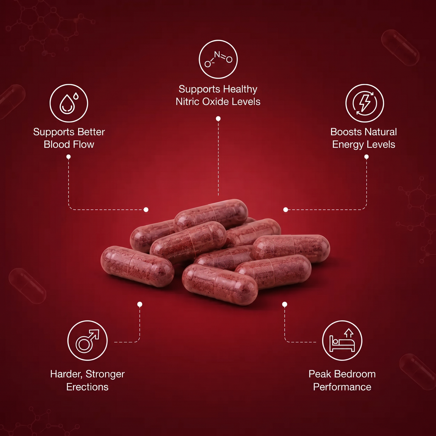 Beetroot 1300mg - Nitric Oxide Capsules