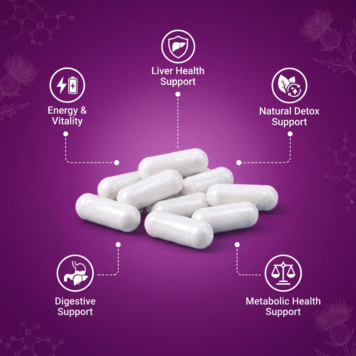 Lemeli™ Milk Thistle Capsules