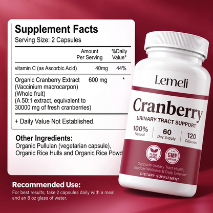 Lemeli™ Cranberry Capsules