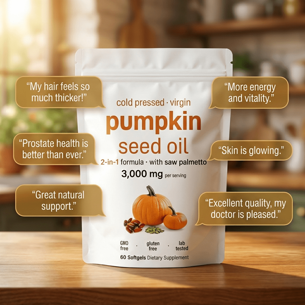 Lemeli Pumpkin Seed Oil Capsules - Lemeli
