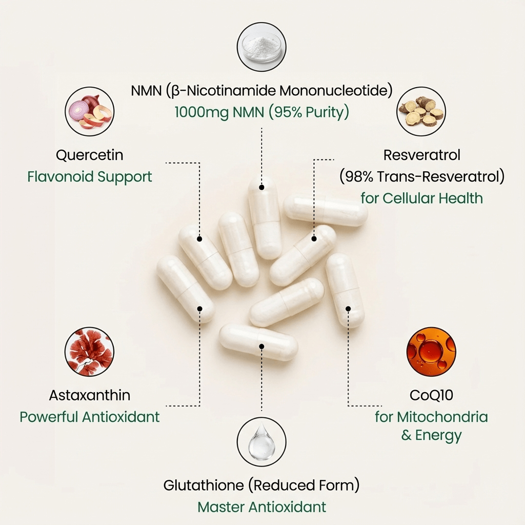 NMN Anti Aging Support - Lemeli