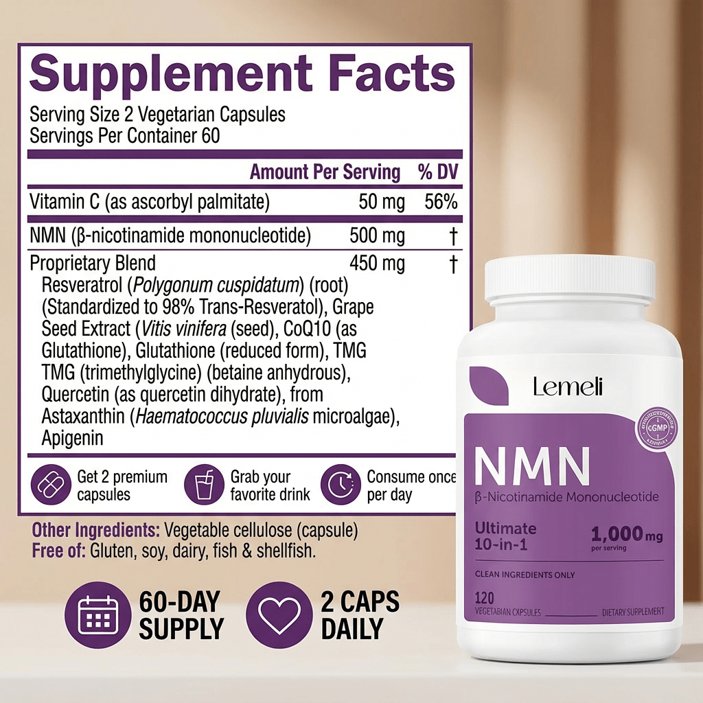 NMN Anti Aging Support - Lemeli