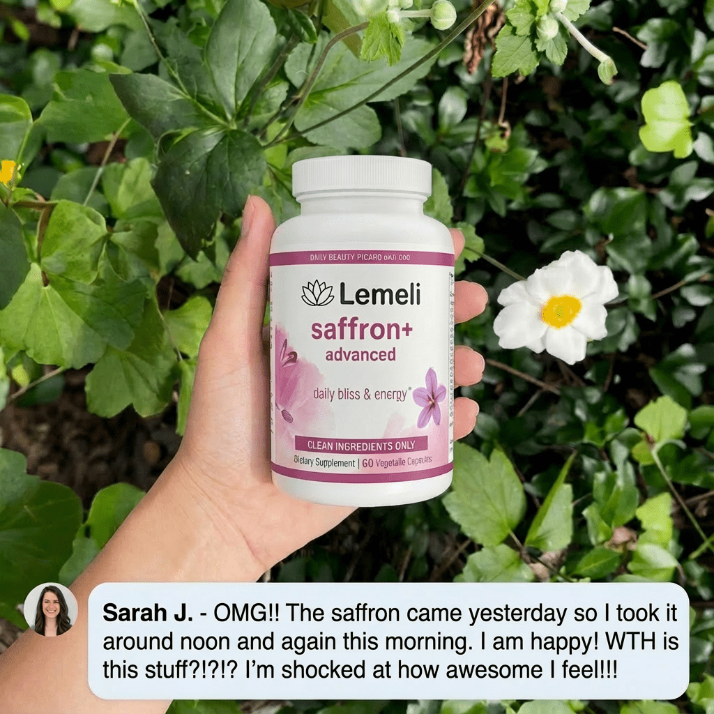 Saffron+ - Natural Mood Booster - Lemeli