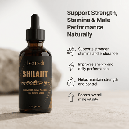 Shilajit 30ml – Male Performance & Power Booster - Lemeli