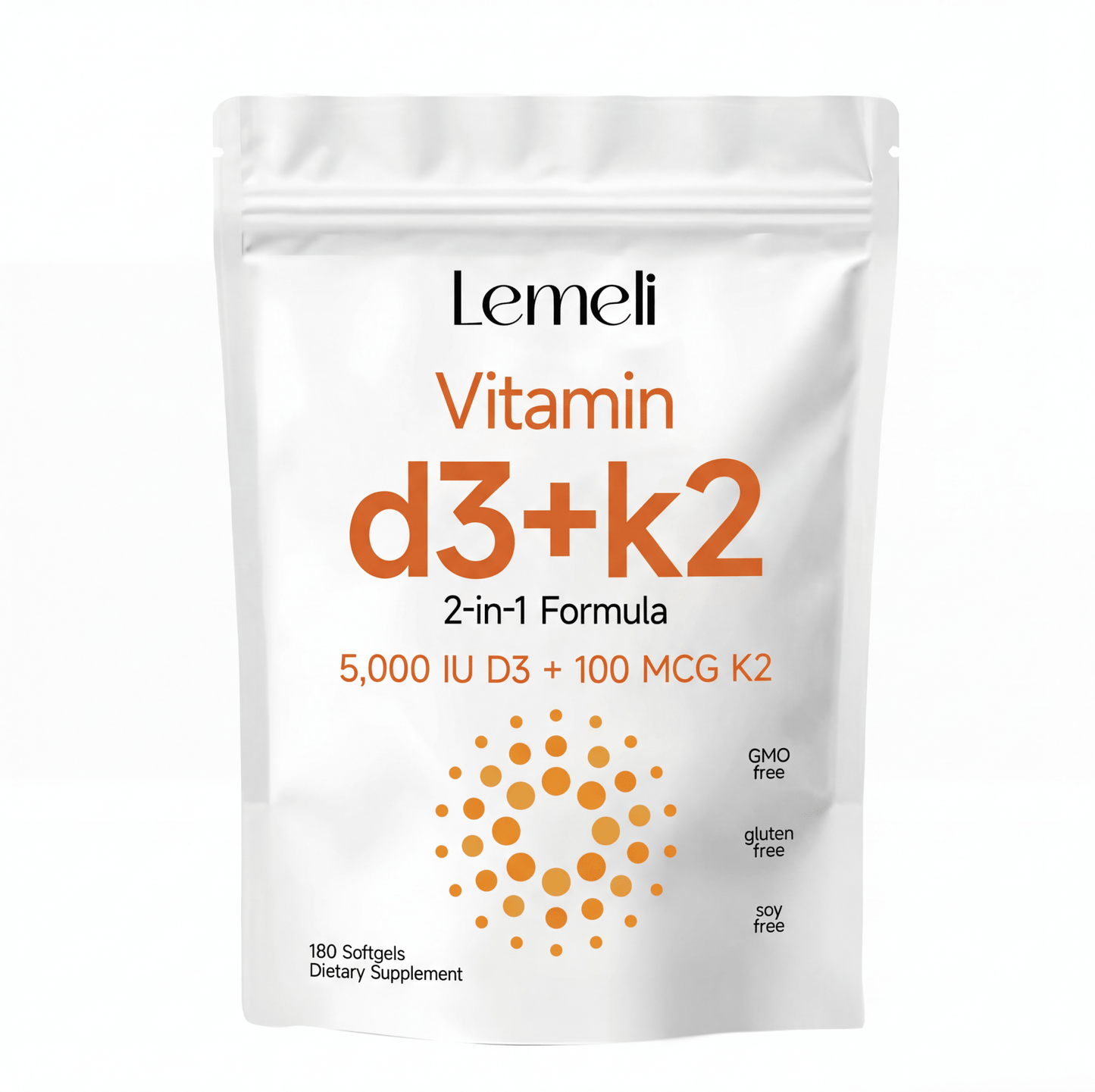 Vitamin D3+K2 the 2 - in - 1 Formula - Lemeli